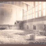 Bau der Turnhalle
