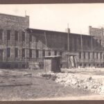 Bau der Turnhalle