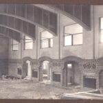 Bau der Turnhalle