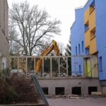 Die Umbauarbeiten beginnen.